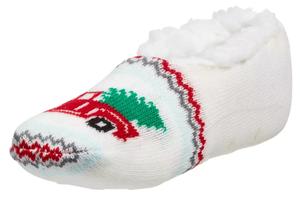 Детские уютные домашние тапочки Northeast Outfitters, белые комфортные носки SRT307, белый