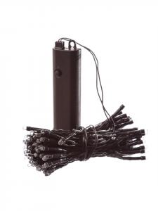 Marelida Светодиодная гирлянда, работает от батареек до 60 дней, таймер, 96 светодиодов, 8 режимов, 7,1 м, черная