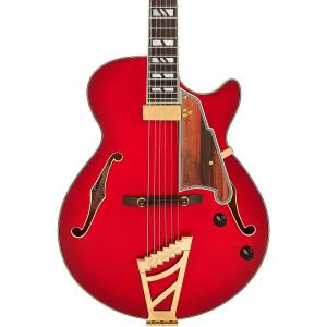 Электрогитара D'Angelico Excell SS Soho Hollowbody со ступенчатым хвостовиком Dark Cherry Burst