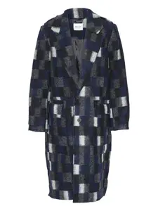 Фактурное пальто Henrik Vibskov, синий