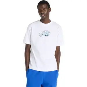 Футболка с коротким рукавом New Balance Chrome, белый