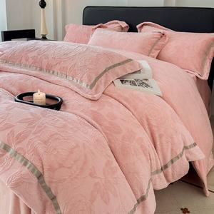 LUOLAI HOME Комплект постельного белья 1.5м, пододеяльник 200x230 см, простыня