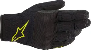 Перчатки Alpinestars S-Max Drystar, BLACK/YELLOW/FLUO