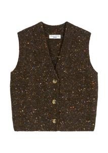 Marc O'Polo Трикотажный кардикан в темно-коричневом цвете