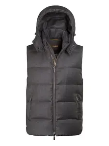 Толстовка на молнии с капюшоном FIRE-FF Moorer, коричневый