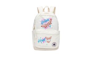 Converse Полиэстеровый рюкзак обычный унисекс белый, Butterfly love