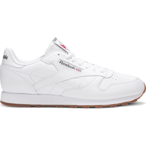 Кроссовки classic leather 'white gum' Reebok, белый