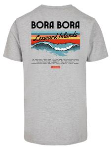 Рубашка F4NT4STIC Bora Bora Leewards Island, серый