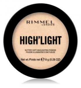 Компактный пудровый хайлайтер Rimmel High'light, оттенок 001 Champagne 8 г