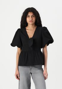 Блуза VMESRA BUBBLE HEM Vero Moda, черный