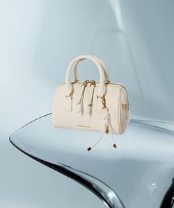 Боулинговая сумка Everleigh Charles & Keith, цвет Cream