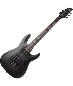 Электрогитара Schecter Damien-6 FR, сатиновый черный