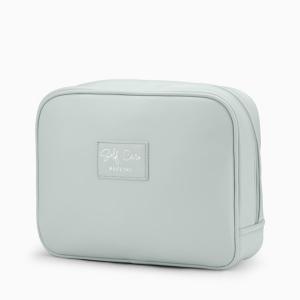 Женская дорожная косметичка большая вместительная на молнии PUCCINI синяя QML008-7B