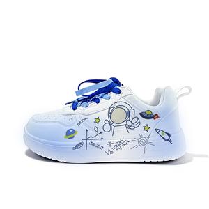 Легкие низкие кроссовки для скейтбординга унисекс Cold cicadas yesterday, синий