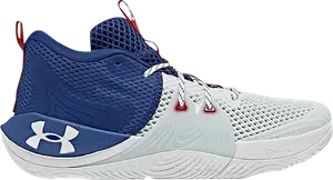 Кроссовки Under Armour Embiid One GS Brotherly Love, синий