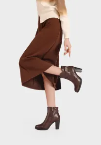 Ботильоны на платформе Queen Helena, Marrone