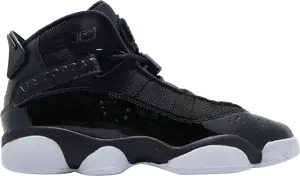 Кроссовки Jordan 6 Rings GS Black, черный