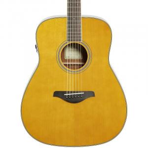 Акустическая электрогитара Yamaha FG-TA TransAcoustic Dreadnought с хорусом и реверберацией — винтажный оттенок Yamaha FG-TA TransAcoustic Dreadnought -Electric Guitar w/ Chorus and Reverb -