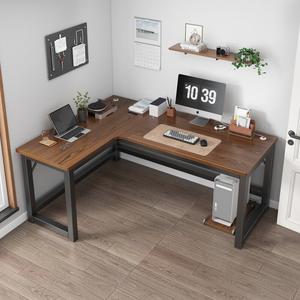 Игровой стол Naijia A655, левый угол, 120x100 см, орех/черный