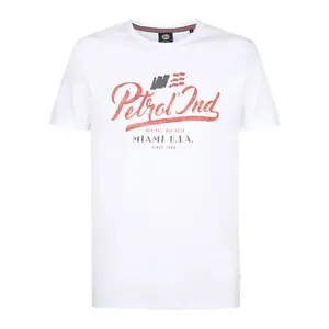 Футболка с коротким рукавом Petrol Industries M-1050-TSR600, белый