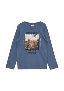 Лонгслив s.Oliver Shirt, синий