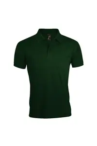 Однотонная рубашка-поло с короткими рукавами Prime Pique SOL'S, зеленый