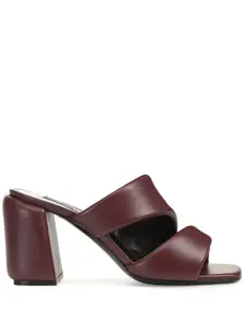 Мюли Songy 80 Sergio Rossi, красный