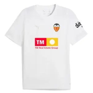 Футбольная майка для тренировок VCF Jr (S) Puma, белый
