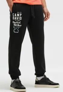 Спортивные штаны для бега с логотипом Camp David, Black