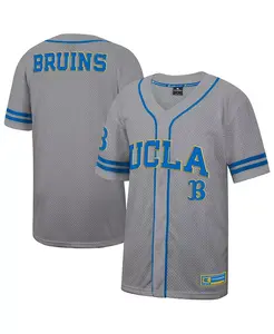 Мужская серая бейсбольная майка UCLA Bruins Free Spirited Colosseum