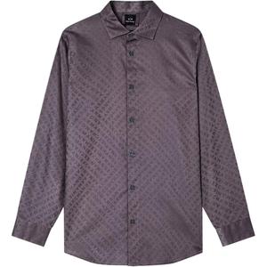 Рубашка AE FW25 мужская ARMANI EXCHANGE, серый