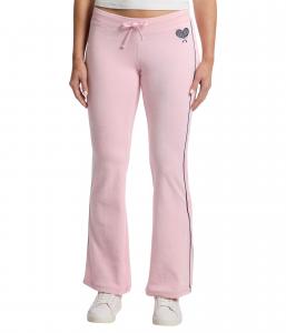Брюки Juicy Couture Heritage Low Rise Track Pants With Side Stripe, Whisper Pink