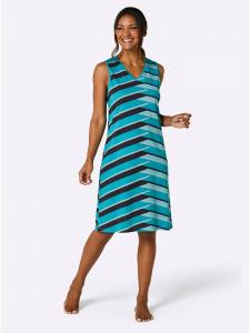 Летнее платье с мятно-бирюзовым принтом WITT WEIDEN