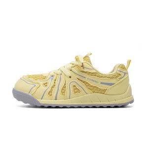 HUANQIU Женские легкие и дышащие низкие скейтерские кроссовки желтого цвета, цвет Yellow