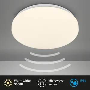 Светодиодный потолочный светильник Briloner, белый