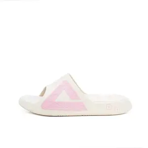 PEAK Тапочки-слайды State Pole Slip, устойчивые к истиранию, женские, розовые, белые