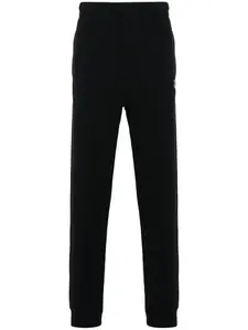 Зауженные спортивные брюки Maison Kitsuné, черный