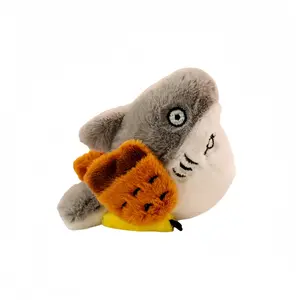 Причудливый подвес плюш Shark Family Hawk Shark Fork высотой 12 см LOGISTAR, Shark Sculpture