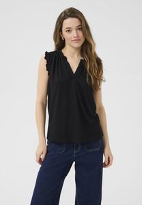 Футболка с принтом KAHANNAH Kaffe, цвет Black Deep