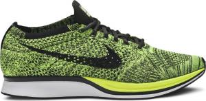 Кроссовки Nike Flyknit Racer 'Volt Sequoia', зеленый