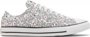 Кроссовки Converse Keith Haring x Chuck Taylor All Star Low Dancing Figures Allover Print, белый