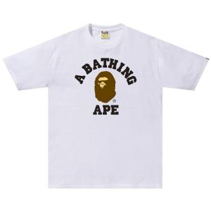 Футболка BAPE College Tee 'White', белый