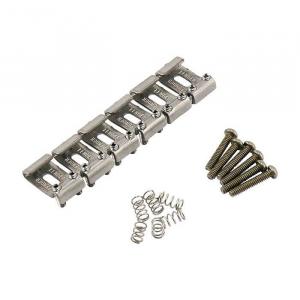 Комплект седла Fender Road Worn Aged Strat Bridge 0997203000 Road Worn Strat Bridge Saddle Kit 0997203000