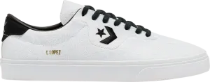 Кеды Converse Louie Lopez Pro Webs and Spiders - White Black, белый