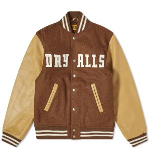 Куртка Human Made Varsity, коричневый