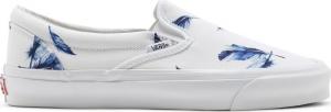 Кеды Vans Kith x Vault OG Classic Slip-On LX Feathers, белый
