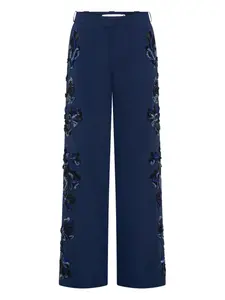 Декорированные брюки Duke Christopher Esber, синий