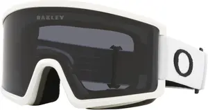 Очки для сноуборда Oakley Target Line L, Matte White Strap/Dark Grey Lens