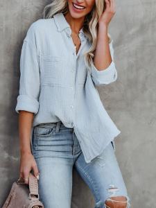 Блузка Milan Kiss, светло-синий