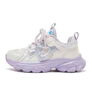 Прочные легкие амортизирующие повседневные детские кроссовки Kids' HOBIBEAR, фиолетовый